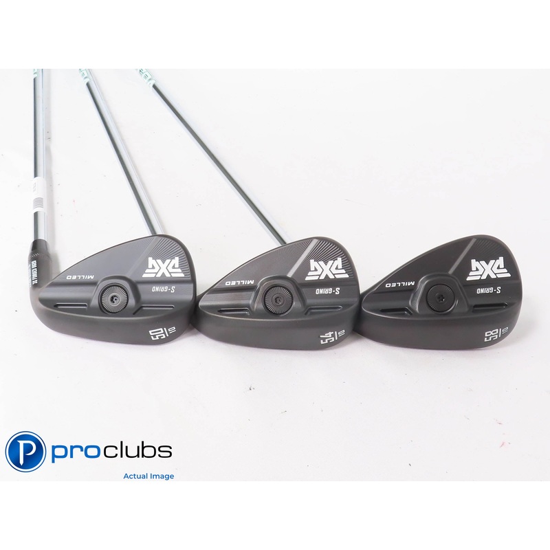 Mint PXG Sugar Daddy III Black 50*,54*,58* WEDGE SET – Accra 125i X-Flex 448585