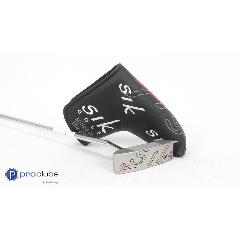 New! Left Hand SIK Pro C Series Slant Neck 34″ Putter w/ HC (Flange line) 368032