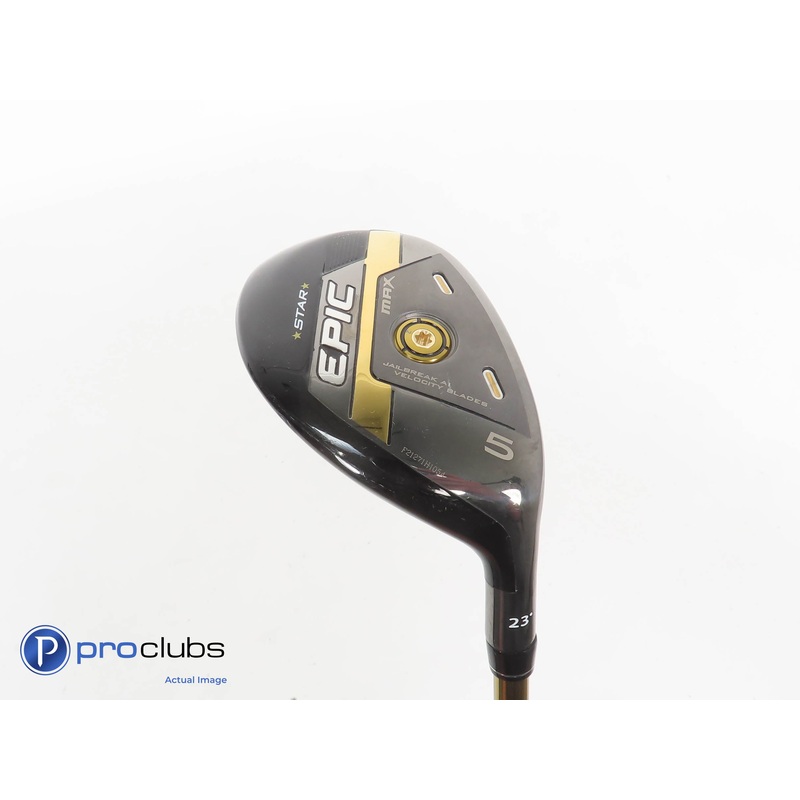 Nice! Callaway Epic Star MAX 23* 5 Hybrid – Attas Speed Series 50g Senior 326460