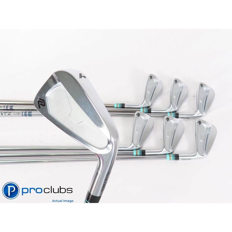 Nice NEW LEVEL 702 CB 4-PW IRON SET – Accra TZ 115 X-Flex Graphite +1/4″ 448592