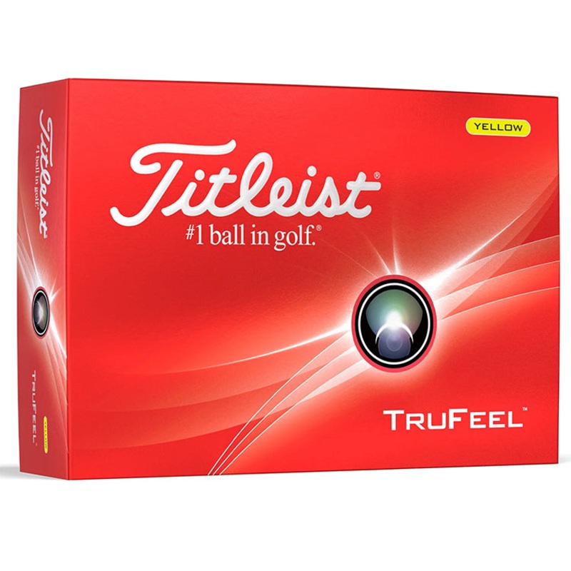Titleist Trufeel Golf Balls – Yellow
