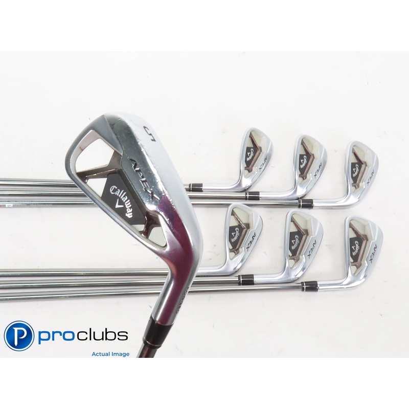 Callaway ’21 APEX 5-PW,AW IRON SET – RCH 65 Regular Flex Graphite 421688