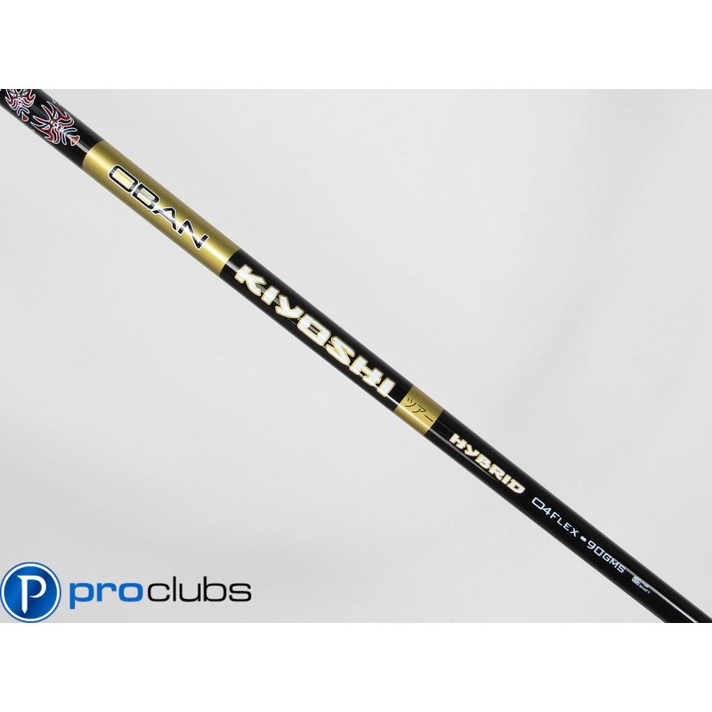 NEW OBAN KIYOSHI BLACK 90 04 STIFF FLEX HYBRID SHAFT #445753