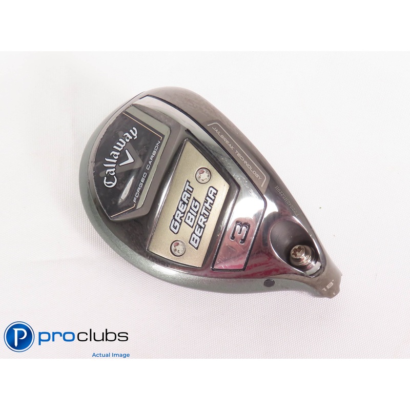 Nice Callaway ’23 Great Big Bertha 18* 3 Hybrid HEAD ONLY 448770