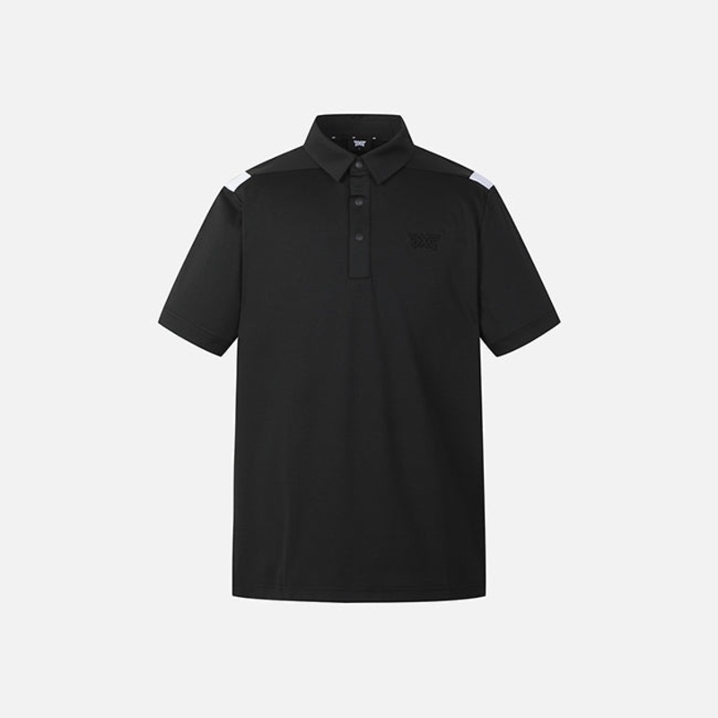 PXG KOREA MEN SUMMER ESSENTIAL COLLAR SHORT SLEEVE T-SHIRT
