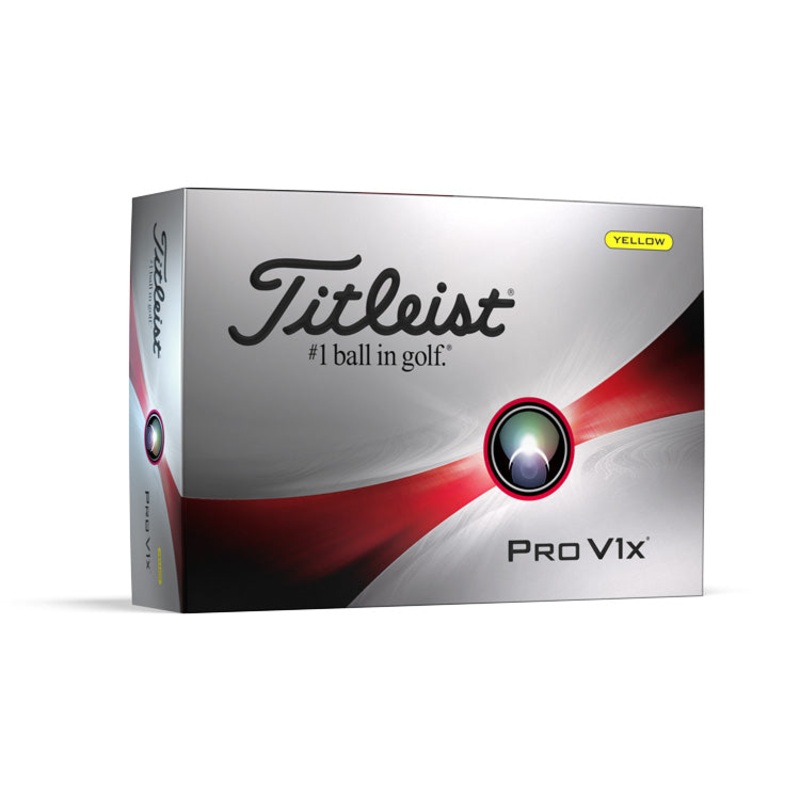 Titleist Pro V1X Golf Balls – Yellow