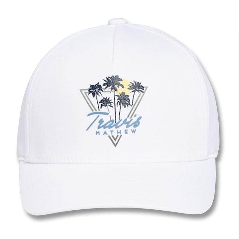 TravisMathew Dodge The Bookie Golf Cap White – FW22 Men