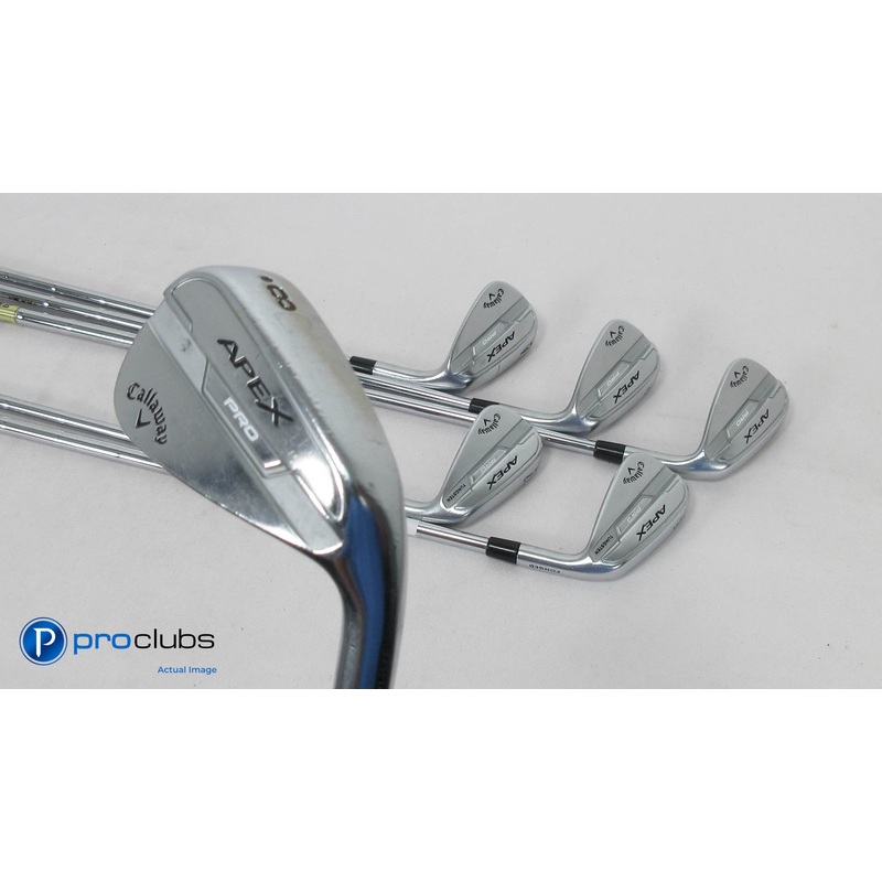 Callaway 2021 Apex Pro 6-PW, AW Irons – Dynamic Gold X100 X-Flex 394283
