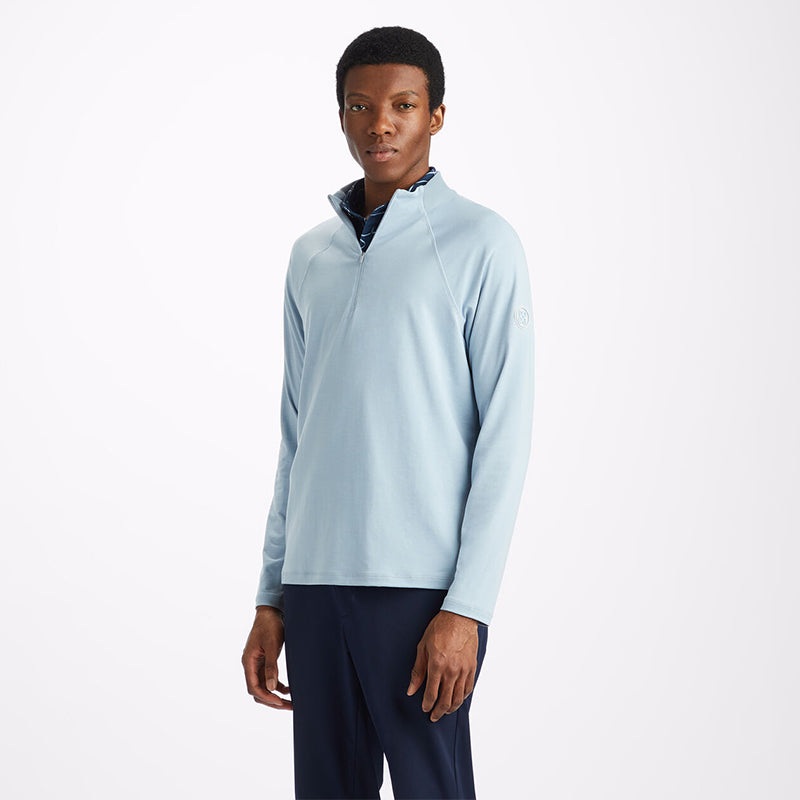 G/FORE MEN LUXE QUARTER ZIP MID LAYER
