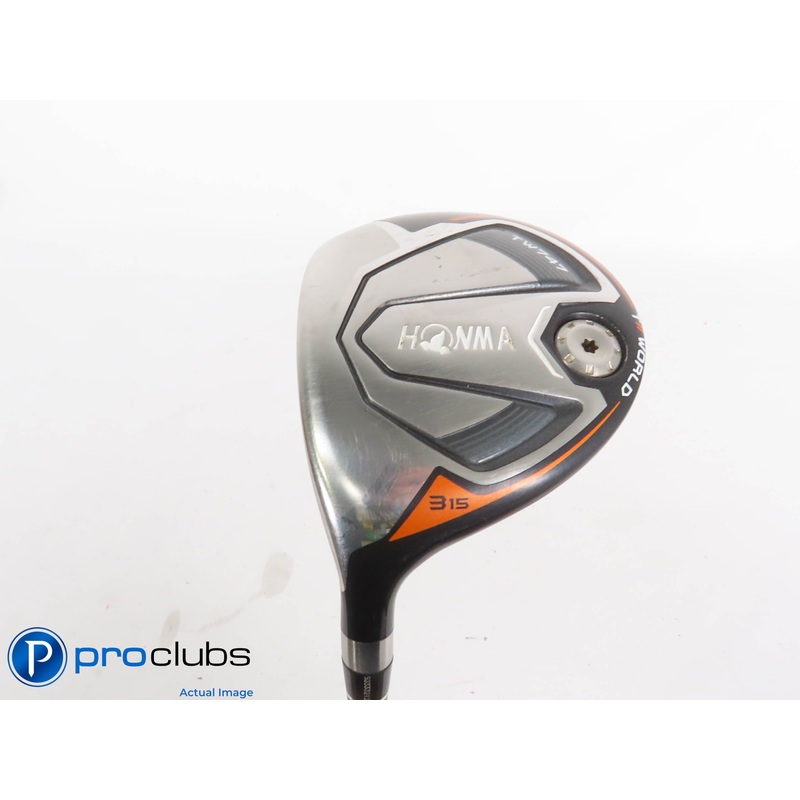 Left Handed HONMA TW747 15* 3 Wood – HONMA Vizard 60g Regular Flex – 426065