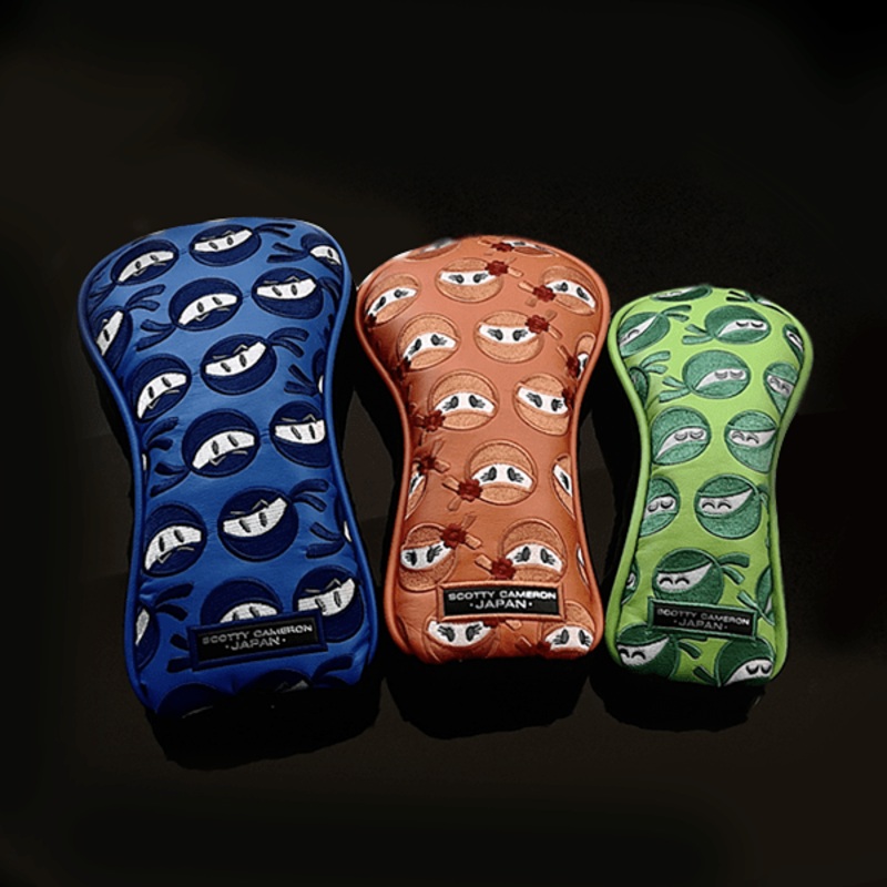 Scotty Cameron Wasabi Warriors Headcover Set