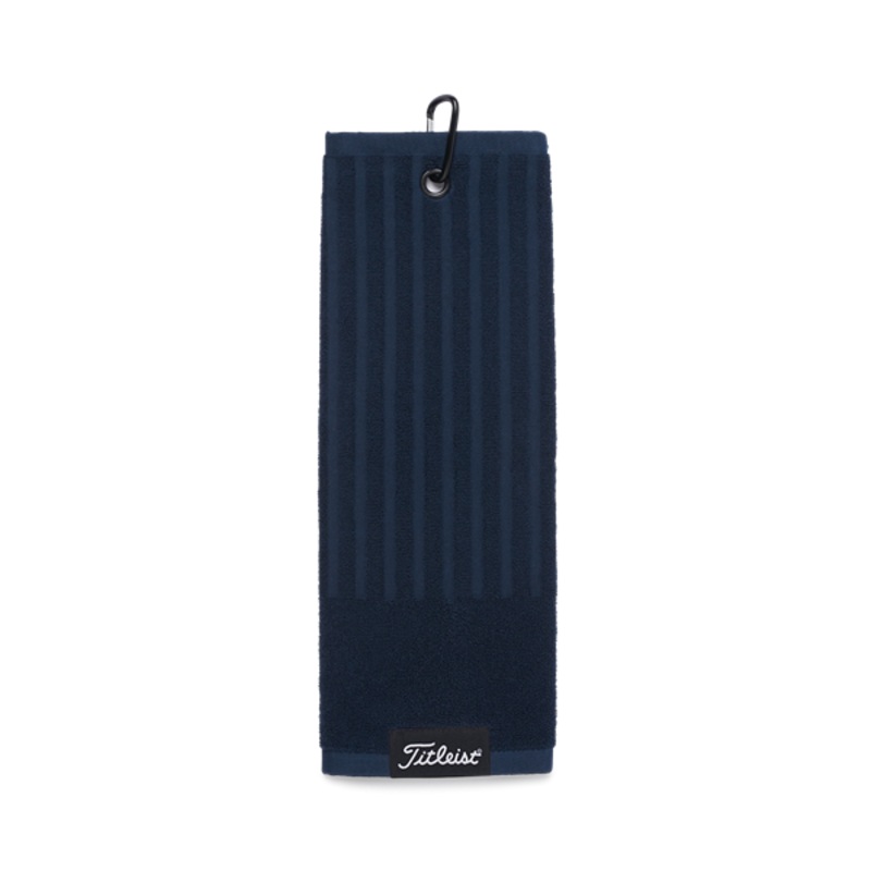 Titleist Tri Fold Golf Towel – Navy