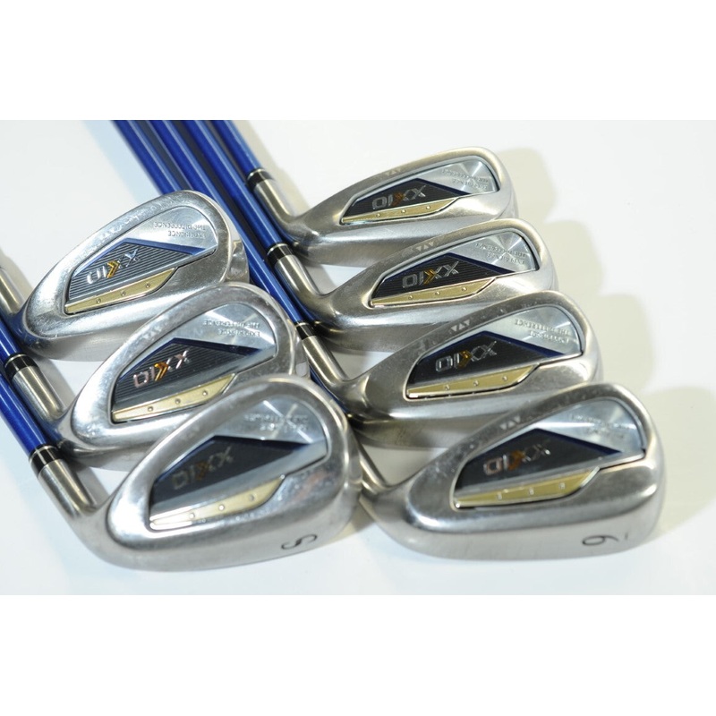 XXIO Thirteen 13 6-PW,AW,SW Iron Set Stiff Flex Right DST 50g Graphite # 185173