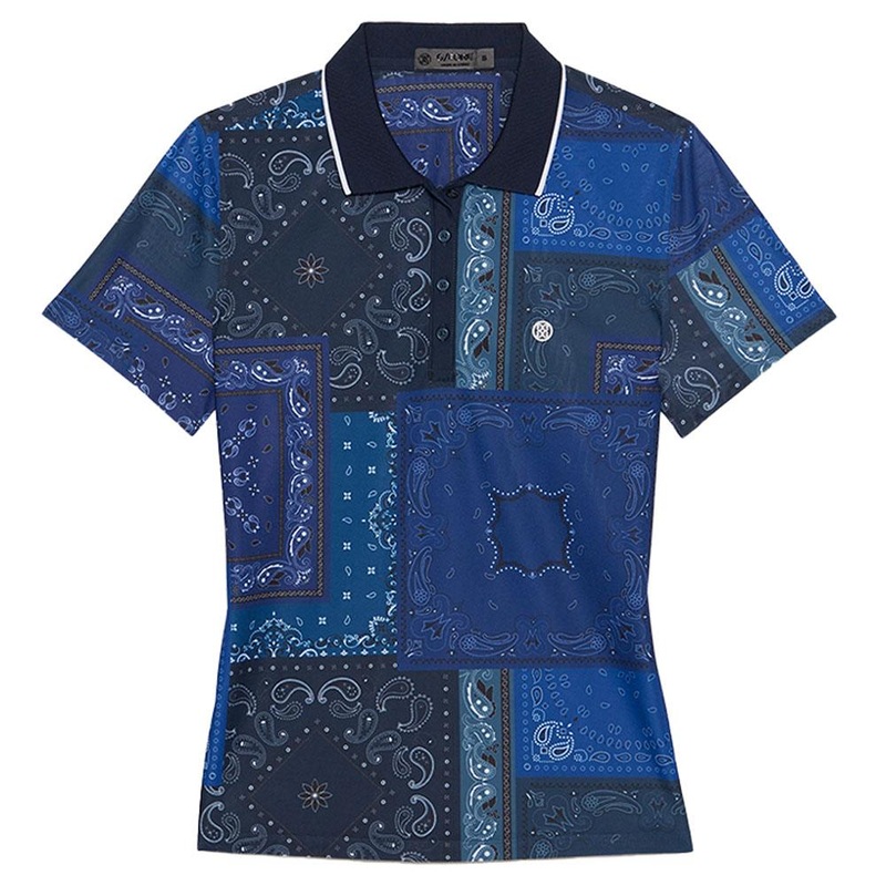 Gfore Banana Tech Pique Golf Polo Twilight – 23 Women