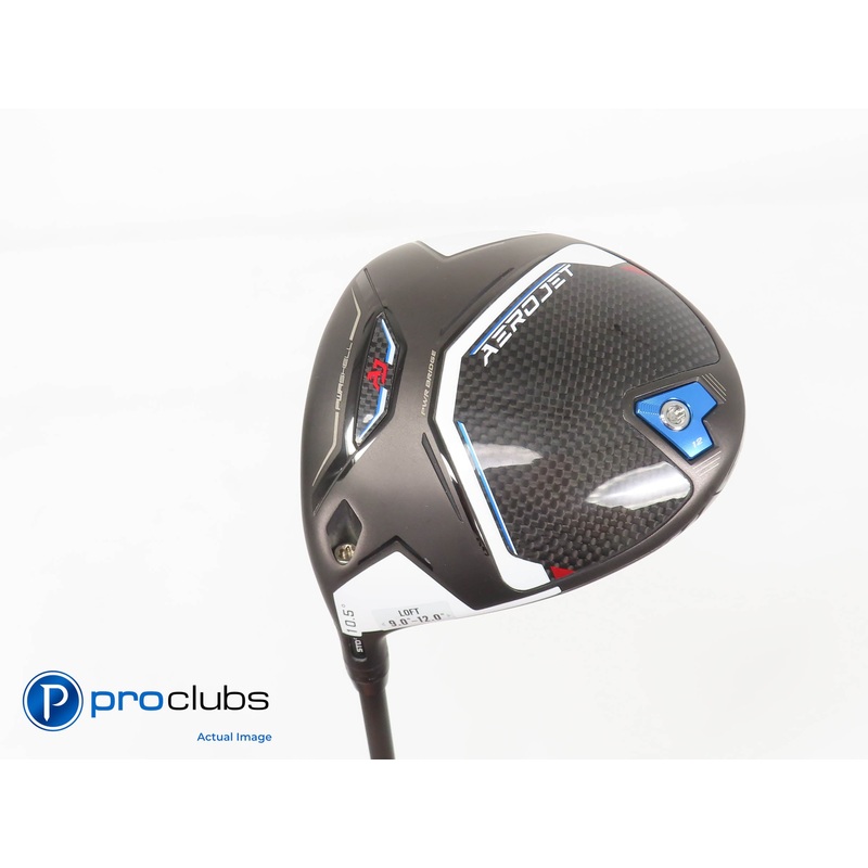 Left Handed Cobra Aerojet 10.5* Driver – Fujikura Motore X F1 6-S Stiff – 397943