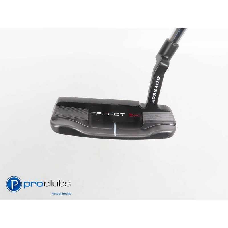 Left Handed Odyssey Tri-Hot 5K One 35″ Putter – Odyssey Pistol Grip – 332489