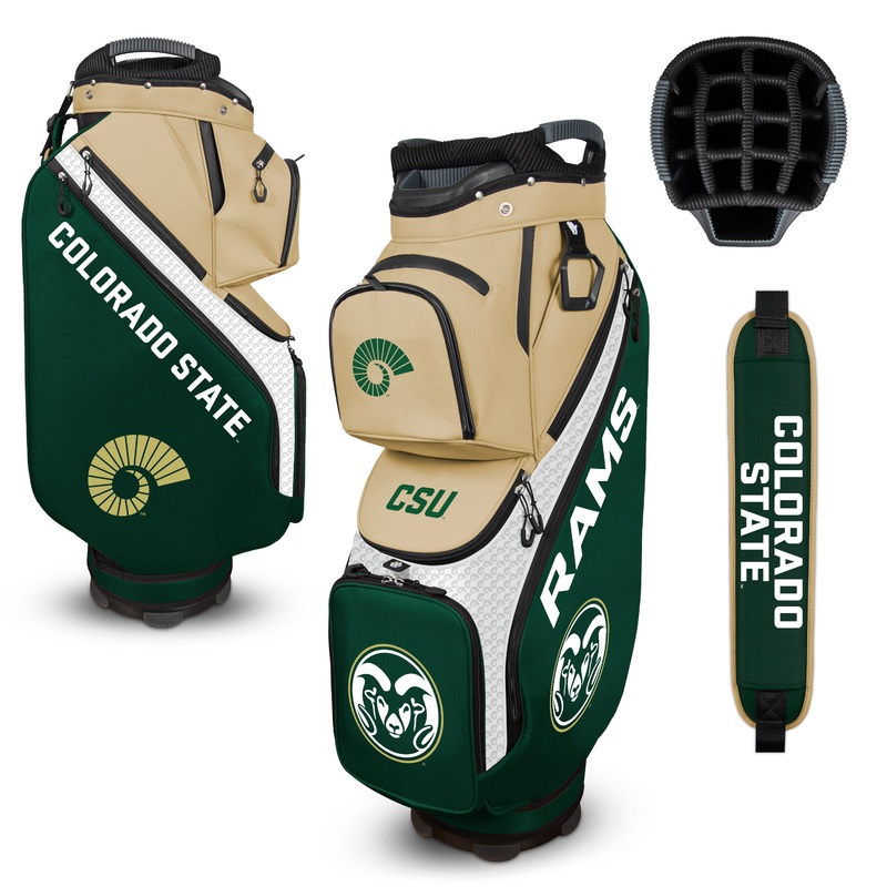 NCAA Team Effort Clubhouse Cooler Colorado State Rams Cart Bag
