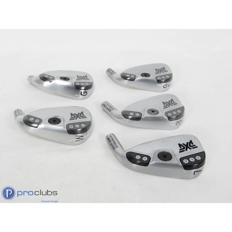 New! PXG Gen5 0311P Chrome 7-PW,GW -Iron Set Head Only- 437281