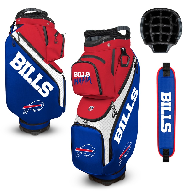 NFL Team Effort Clubhouse Cooler Buffalo Bills Cart Bag