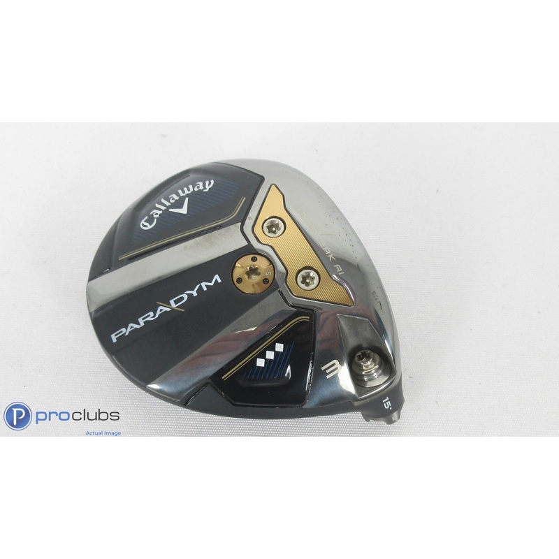 Nice! Callaway Paradym  15* – 3 Wood – Head Only – R/H 383931