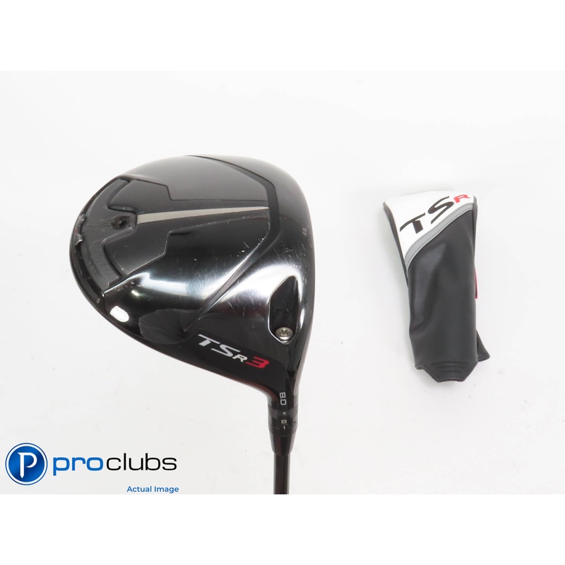 Nice! Titleist TSr3 8* Driver w/ HC – HZRDUS Gen4 Black 60g 6.0 Stiff – 419893