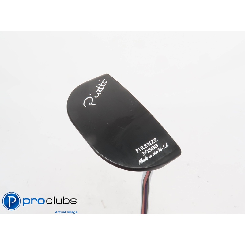 Piretti FIRENZE 303SS Single Bend 35″ PUTTER w/ Super Stroke Flatso 1.0 415475