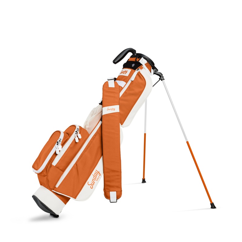 Sunday Golf The Loma | Burnt Orange Par 3 Bag