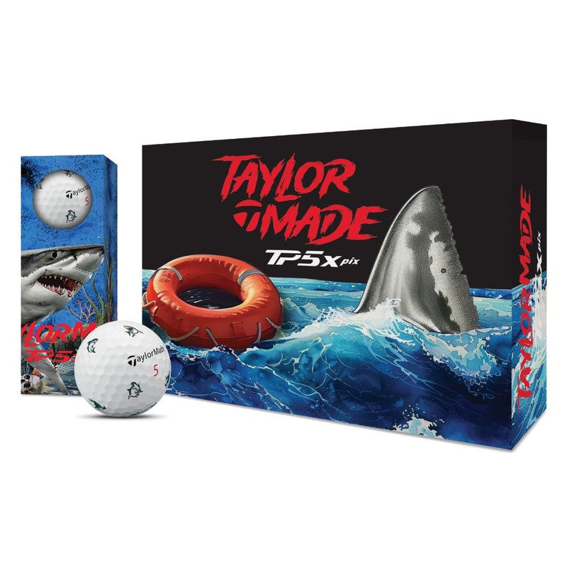 TaylorMade Sharks TP5x Pix Golf Balls