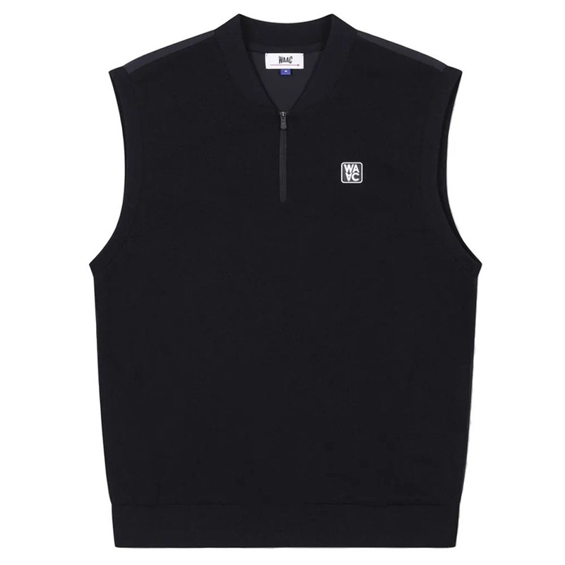 WAAC Athletic Hybrid Knit Golf Vest Black – SS24 Men