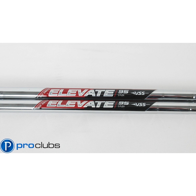 2pc NEW TRUE TEMPER ELEVATE 95 VSS STIFF FLEX STEEL WEDGE SHAFTS 37″ .355 404561