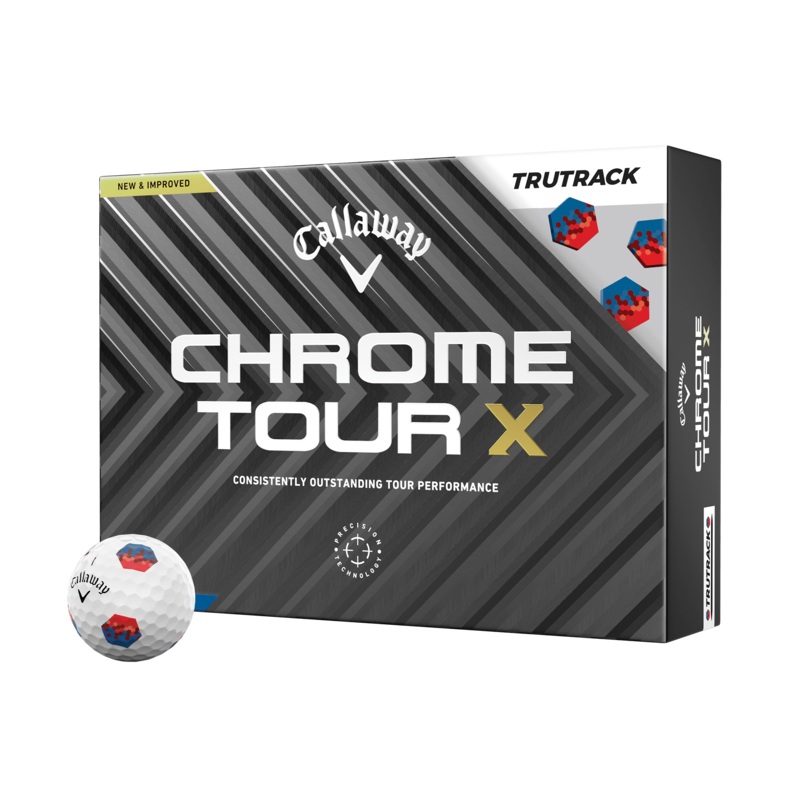 Callaway 2024 Chrome Tour X TruTrack Golf Balls