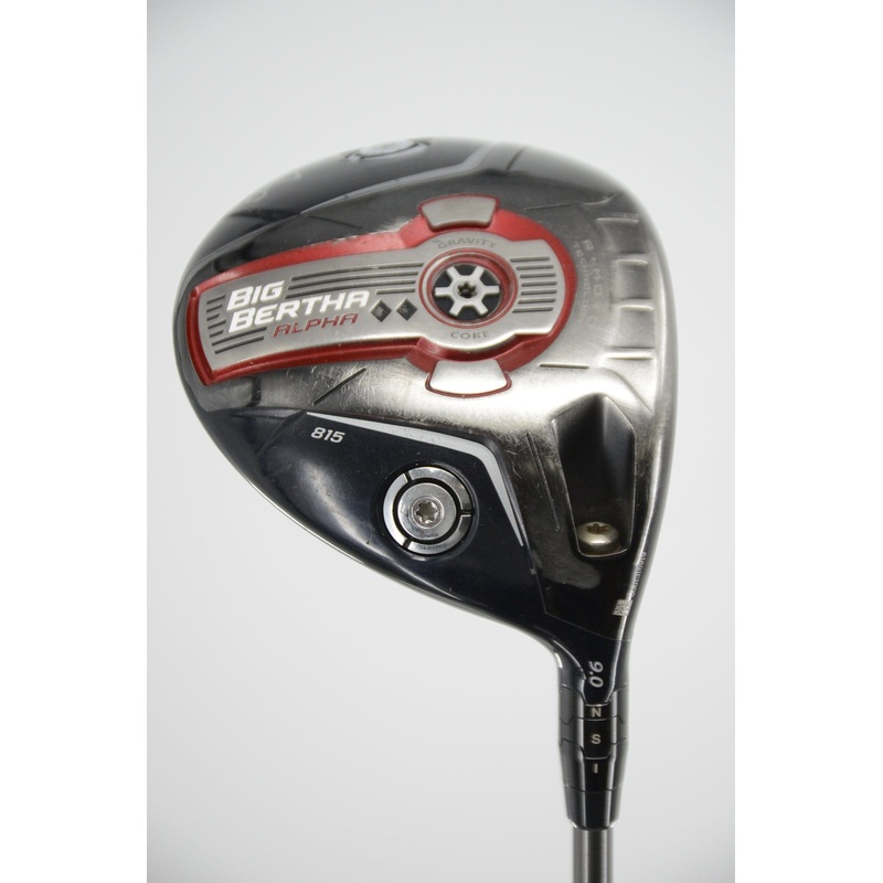 Callaway Big Bertha Alpha 815 9 Degree Driver S Flex 45.25″