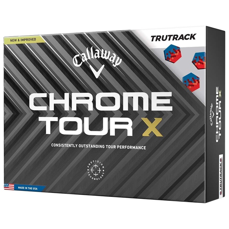 Callaway Chrome Tour X TruTrack Golf Balls – White