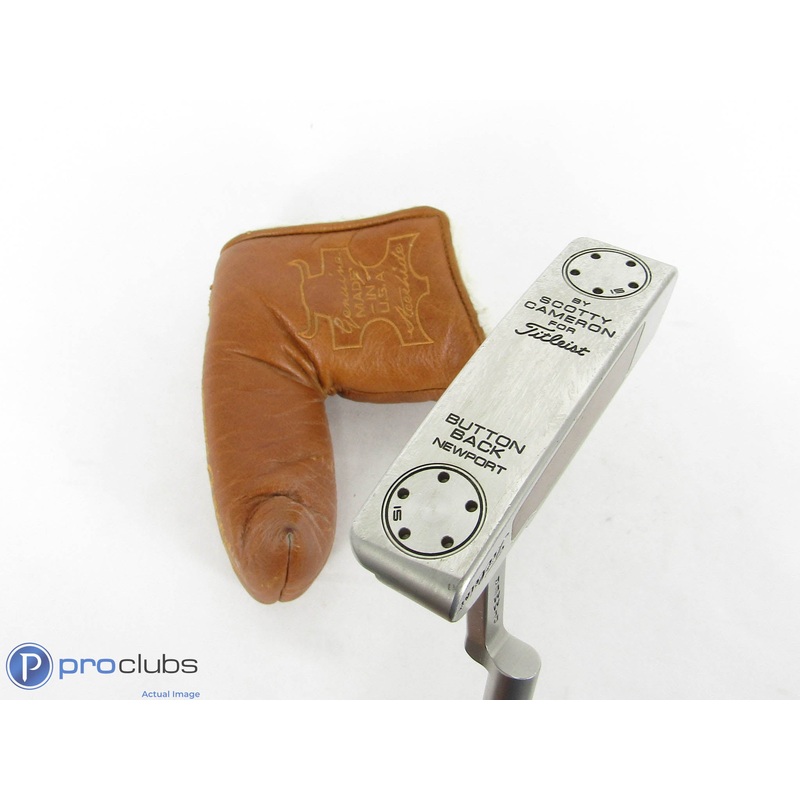 Scotty Cameron Button Back Newport Putter 34″ w/HeadCover-445883