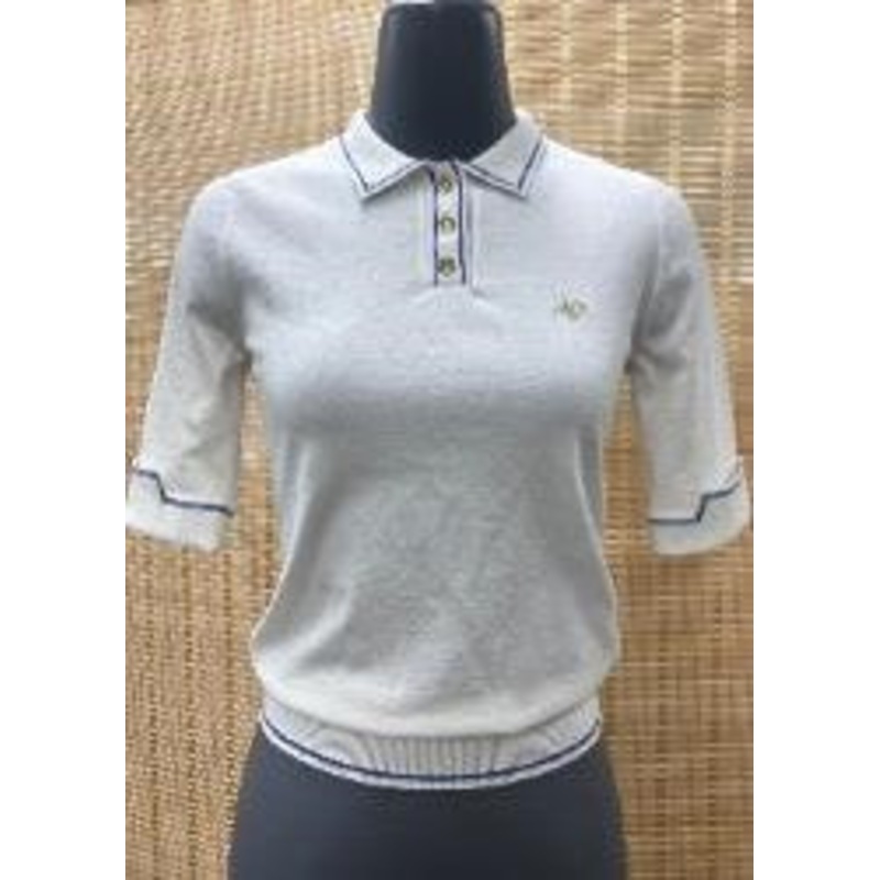 AOW Short Shirts T-Collar Knit