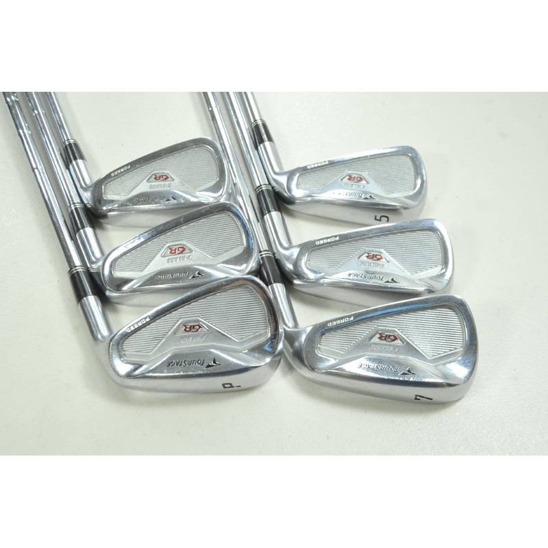 Bridgestone Tour Stage GR X-Blade Forged 5-PW Iron Set RH X-Stiff Steel # 196551