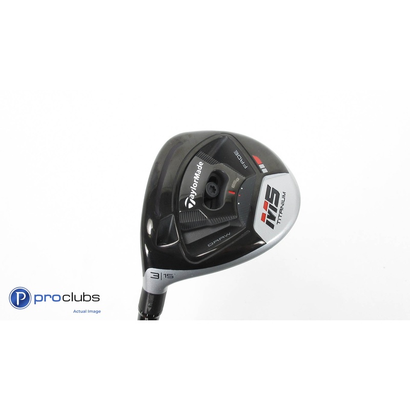 Excellent! Left Handed TaylorMade M5 Titanium 15* 3 Wood – Tensei Reg – 338026