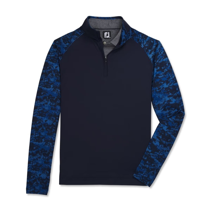 Footjoy Camo Color Block Mid-Layer Pullover 2023