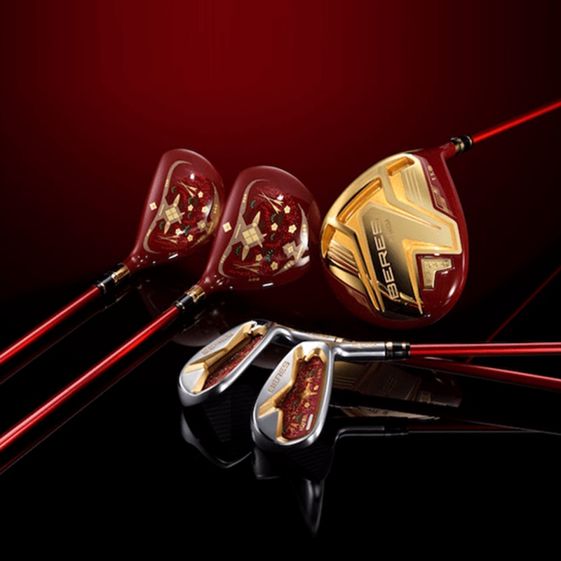 Honma Beres Aizu 5-Star Ladies 14-piece Package Set (Golf Bag Included)