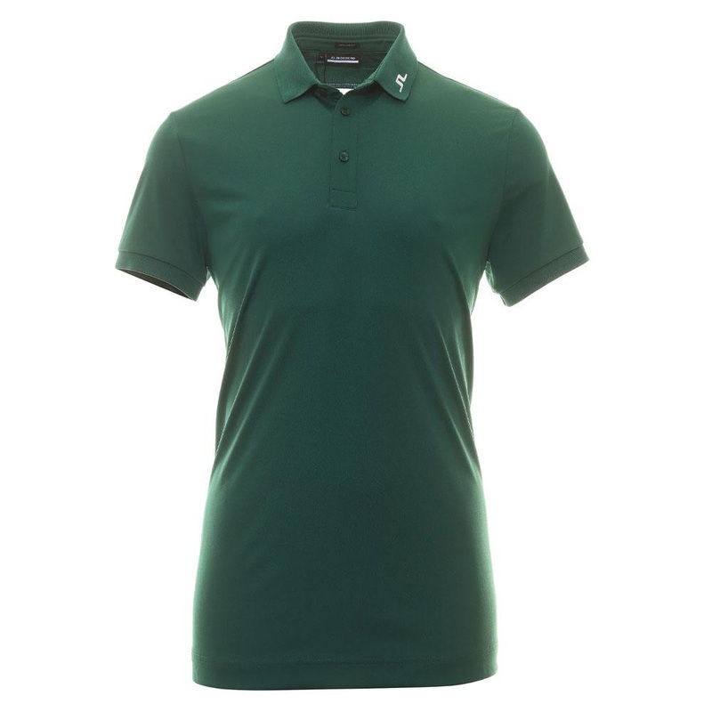 J.Lindeberg KV Regular Fit Golf Polo Rain Forest – FW23 Men