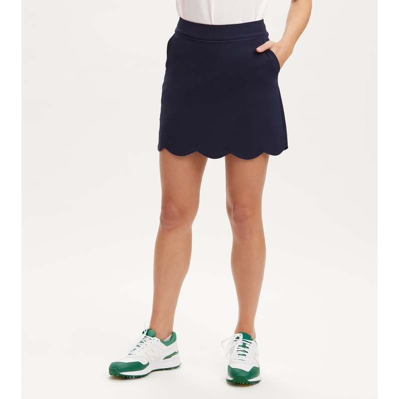 Renwick Scallop Hem Skort
