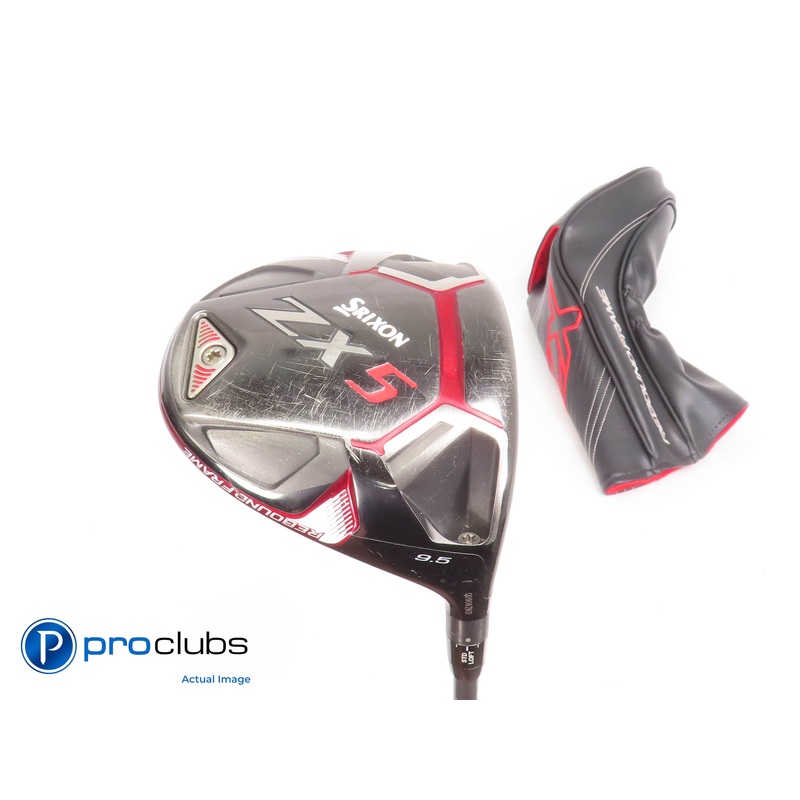 Srixon ZX5 9.5* DRIVER w/Cover – HZRDUS Smoke Green 70g 6.5 X-Flex 440211