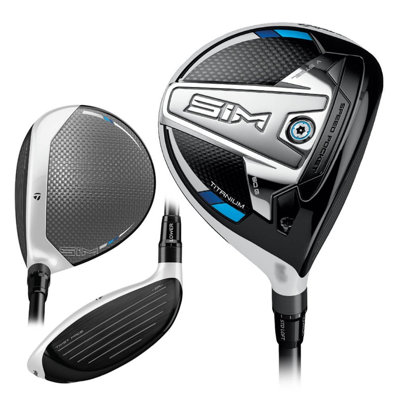 TaylorMade SIM Ti Fairway Wood – 20 Men