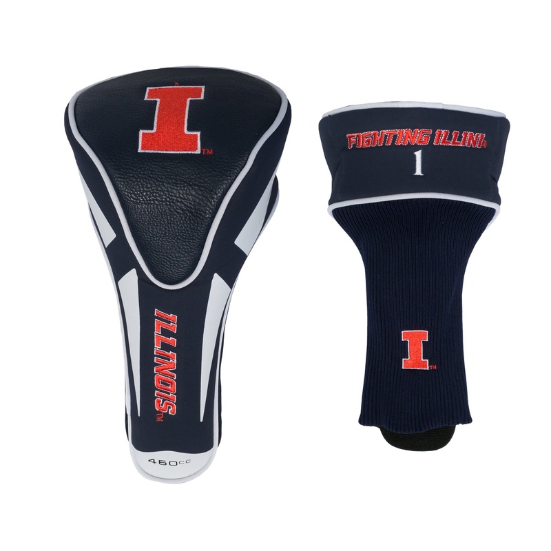 Team Golf Illinois DR/FW Headcovers