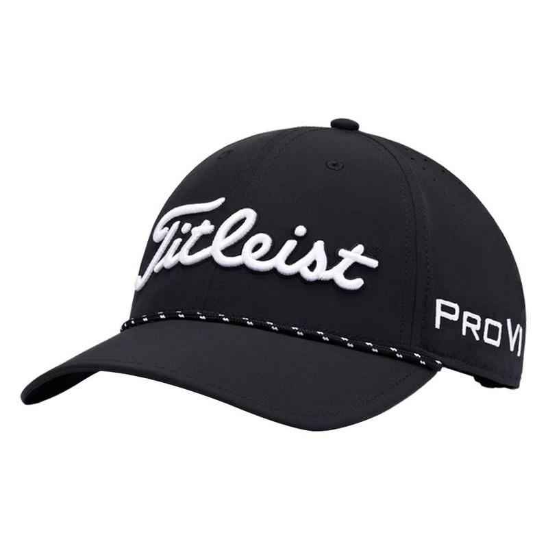 Titleist Tour Breezer Golf Cap Black/White – 23 Men