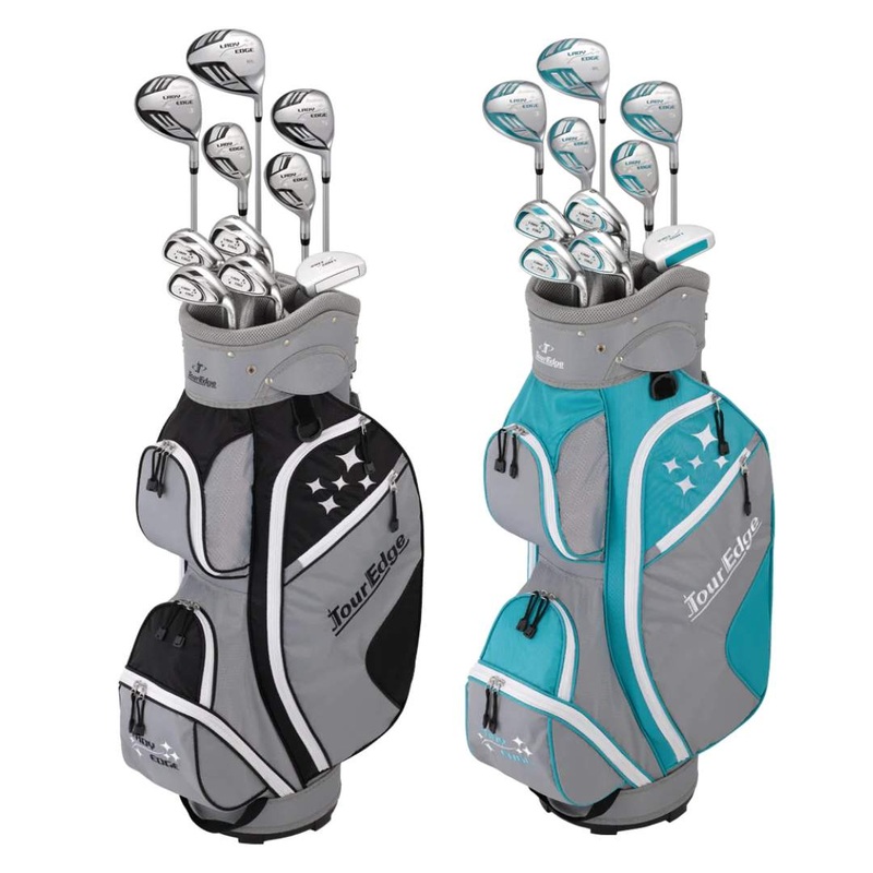 Tour Edge Women’s Lady Edge 11 Piece Package Golf Set