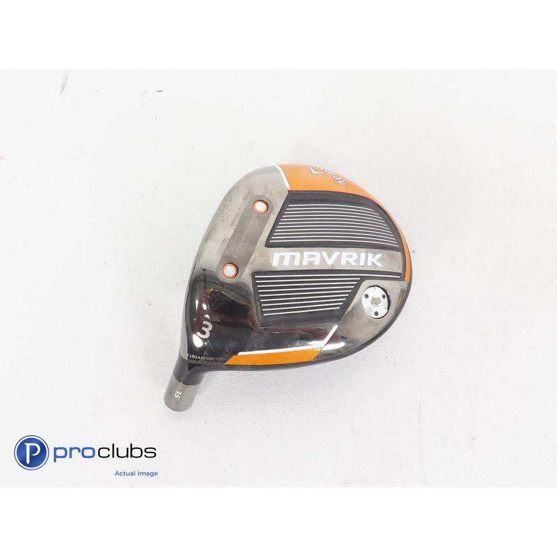 Left Handed Callaway Mavrik 15* 3 Wood – Head Only – L/H 275450