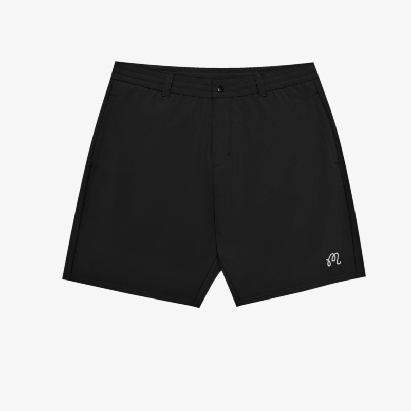 MALBON GOLF MEN TONINO HYBRID SHORT SOLID