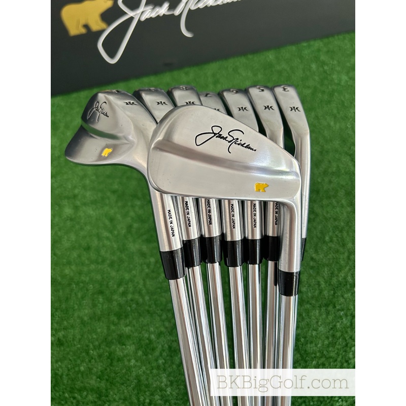 NEW Miura Jack Nicklaus Golden Bear Limited Edition Iron Set 3-P + Original Box / Dynamic Gold 120 Stiff