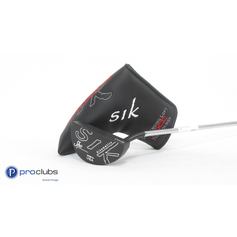 New! SIK Sho C Series Black Swept Neck 33″ Putter w/ HC (Flange Line) – 368237